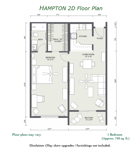 Hampton Floor Plan 1